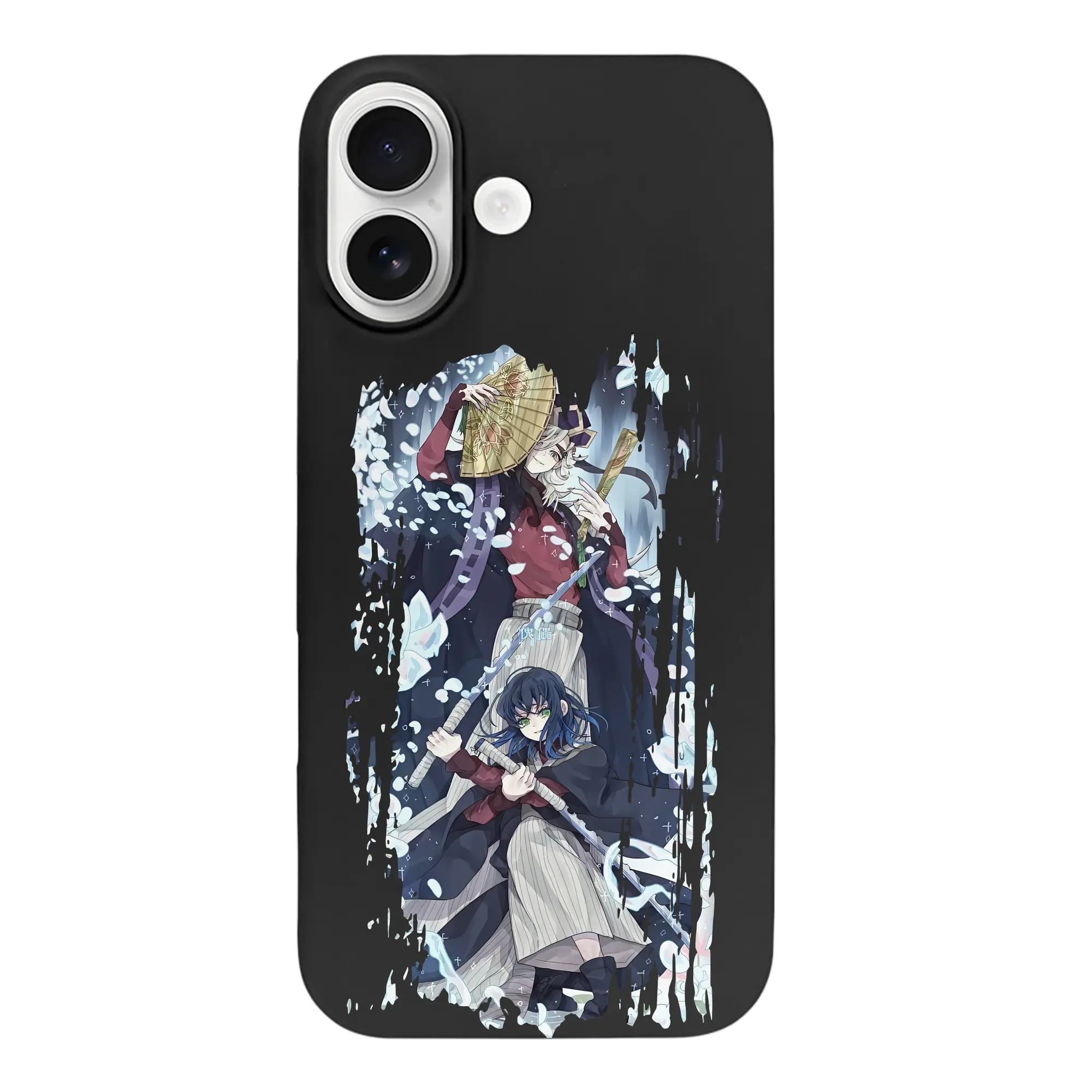 鬼滅の刃 グッズ,童磨 - iPhone 17 シリーズ シリコンケース 薄型 耐衝撃 指紋防止 ソフトタッチカバー 精密フィット 傷防止 保護ケース iPhone 17/17 Air/17 Pro/17 Pro Max 対応